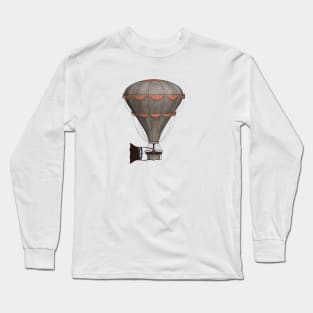 Whimsical vintage balloon print Long Sleeve T-Shirt